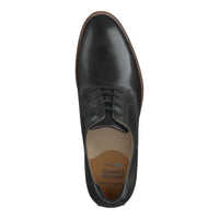 JOHNSTON & MURPHY Men's Conard 2.0 Plain Toe Oxford Shoes in black full grain leather - men's loafer - alternate view