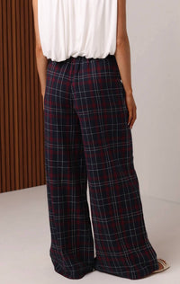 Shore - Beaded Beach Flannel Pants