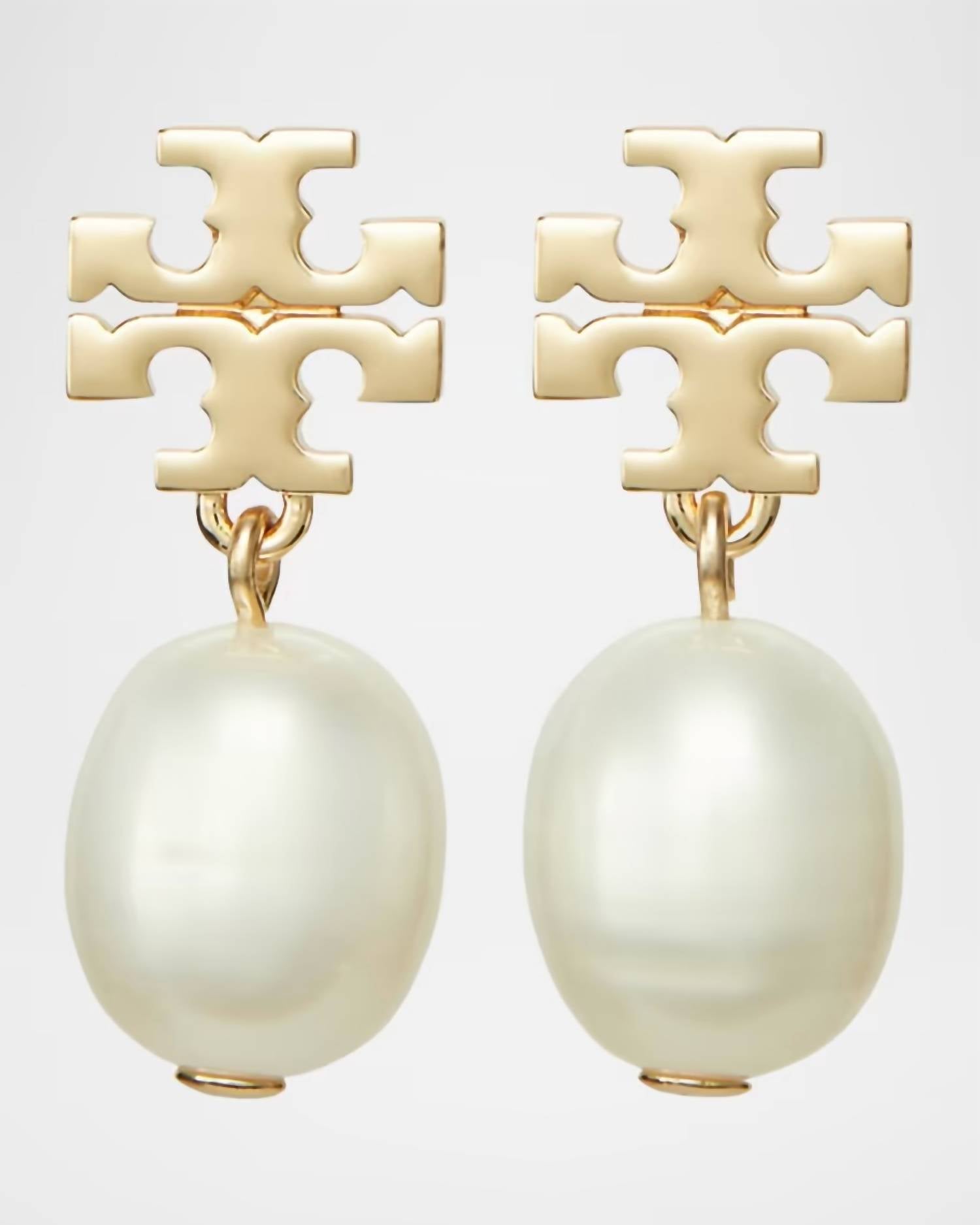 Tory Burch - Kira Pearl Drop Earrings
