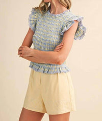 &Merci - The Erica Plaid Top