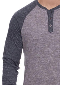 Flags & Anthem - Rollins Long Sleeve Snow Slub Henley Top