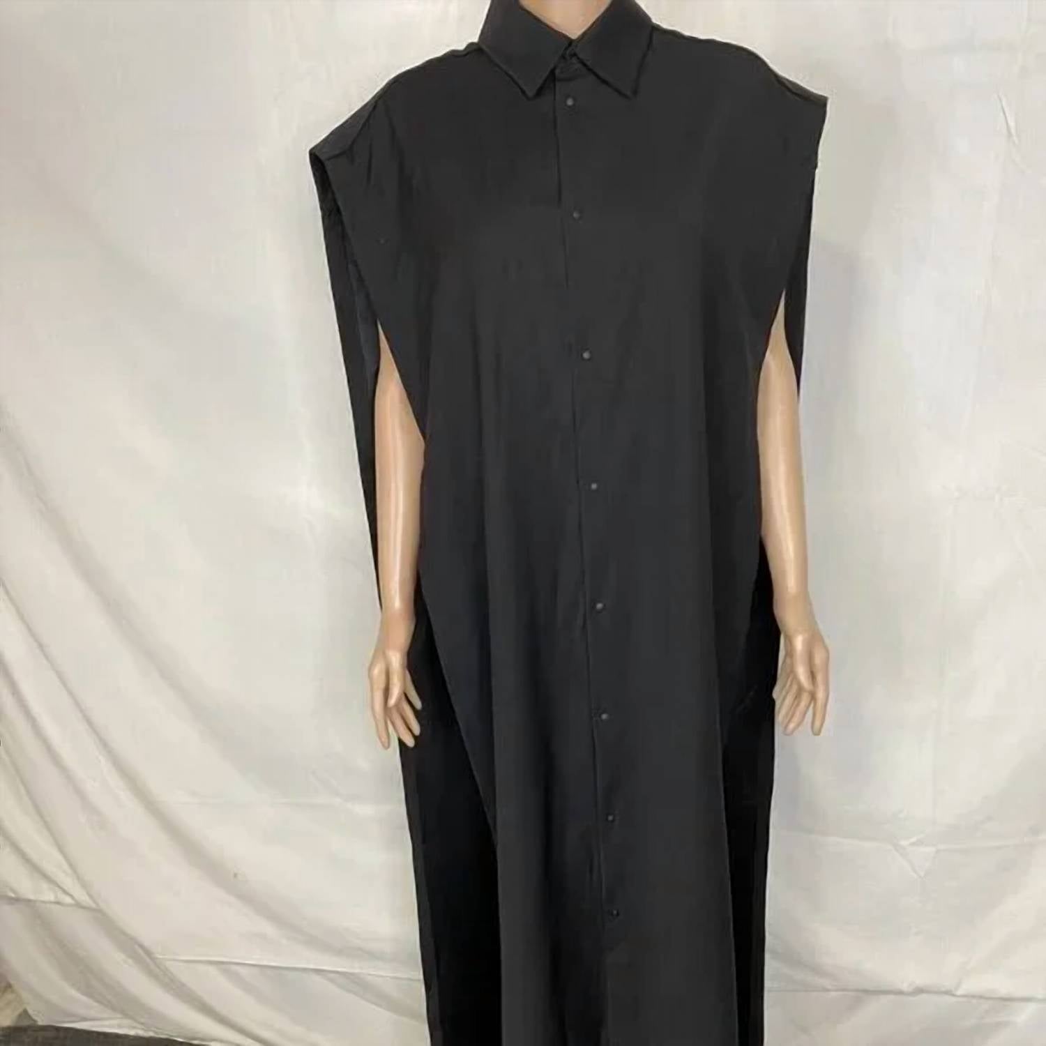 Florian Wowretzko - Unisex Long Open-side Shirt Dress