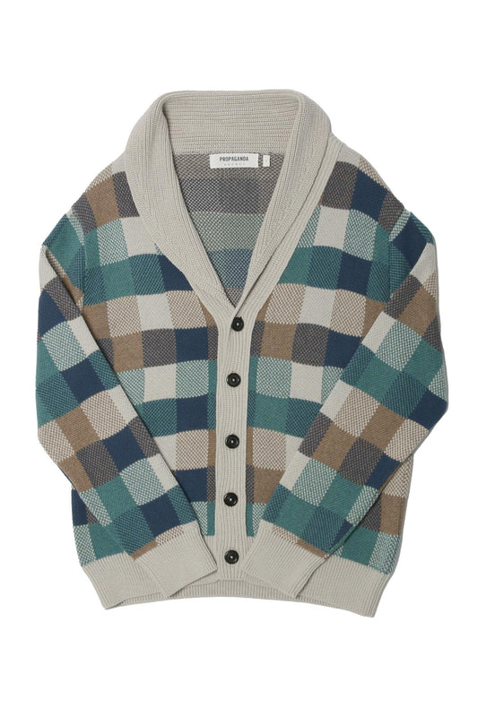 Propaganda Agency - Men's Square Shawl Cardigan