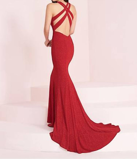 Panoply - Women's Slit Prom Dress