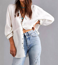 Free People - Summer Daydream Button Down Shirt