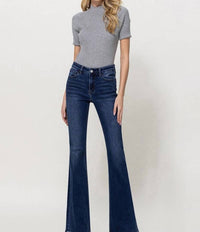 Vervet By Flying Monkey - Alison Mid Rise Flare Jeans