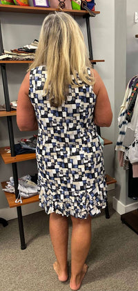 Lulu-B - Beachtime Ruffle Trim Sleeveless Dress