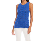 Karen Kane - Catherine Crochet Sweater Tank