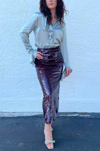 Sabina Musayev - Opaline Long Sleeve Top