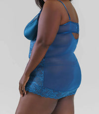 Oh La La Cheri - Liv Lacey Babydoll Dress - Plus