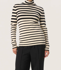 Soaked In Luxury - Spina Slim Fit Rollneck Pullover Sweater