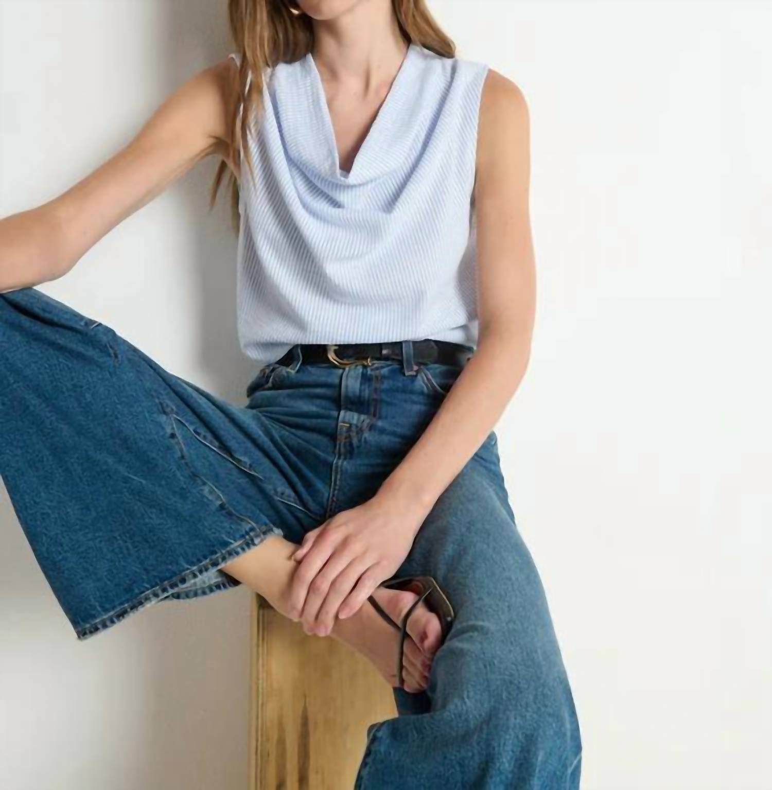 Nation Ltd - Cille Cowl Neck Tank