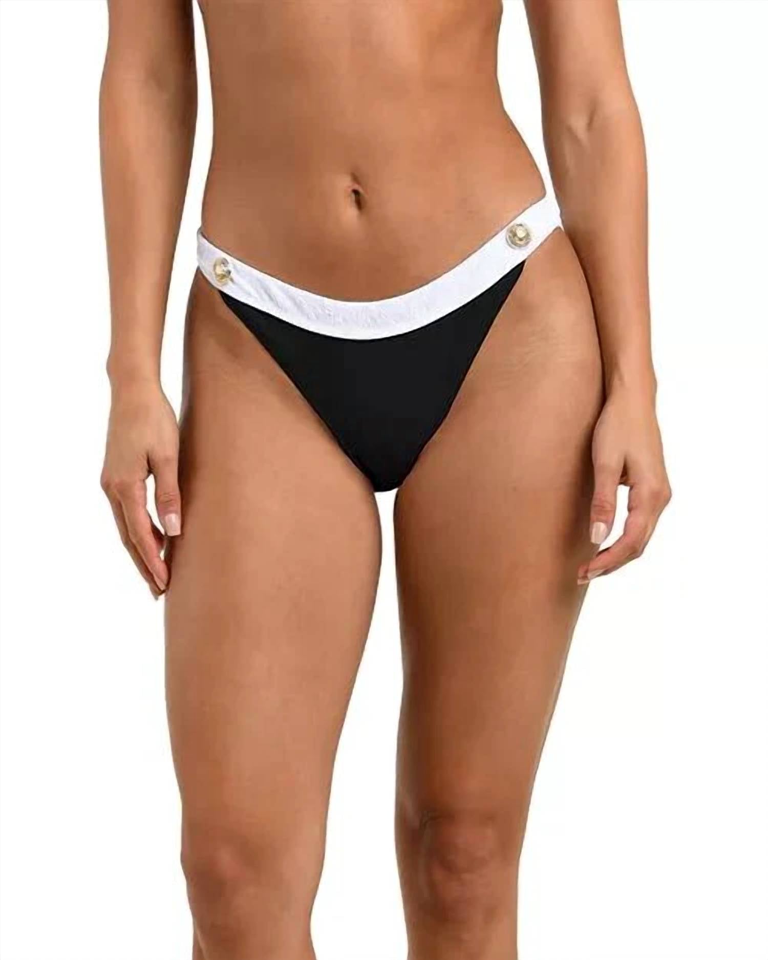 L'Agence - Colorblocked Chic Bikini Bottom