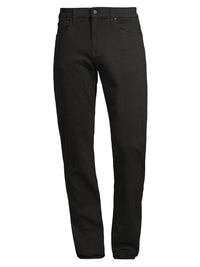 7 For All Mankind Slimmy Clean Pocket Jeans in black - men's jeans - view 4