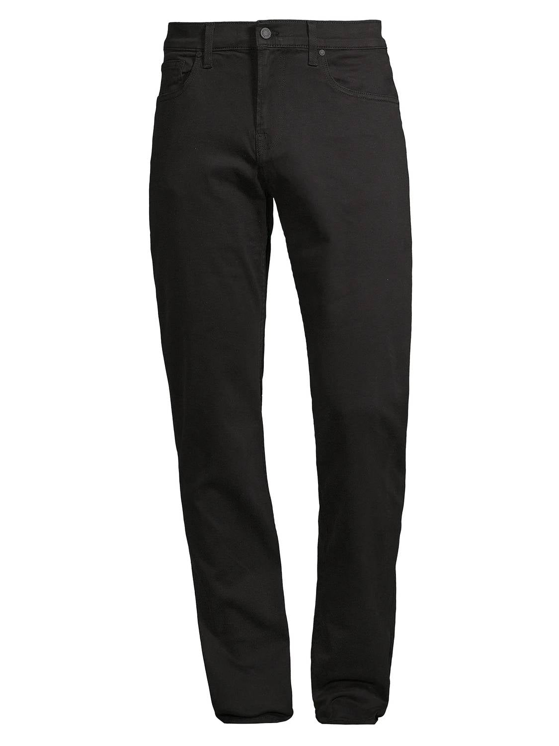 7 For All Mankind Slimmy Clean Pocket Jeans in black - men's jeans - view 4