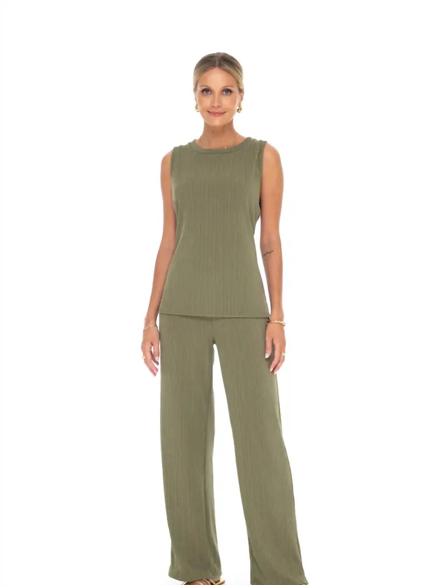 Phie Collective - Knit Short Sleeve Top