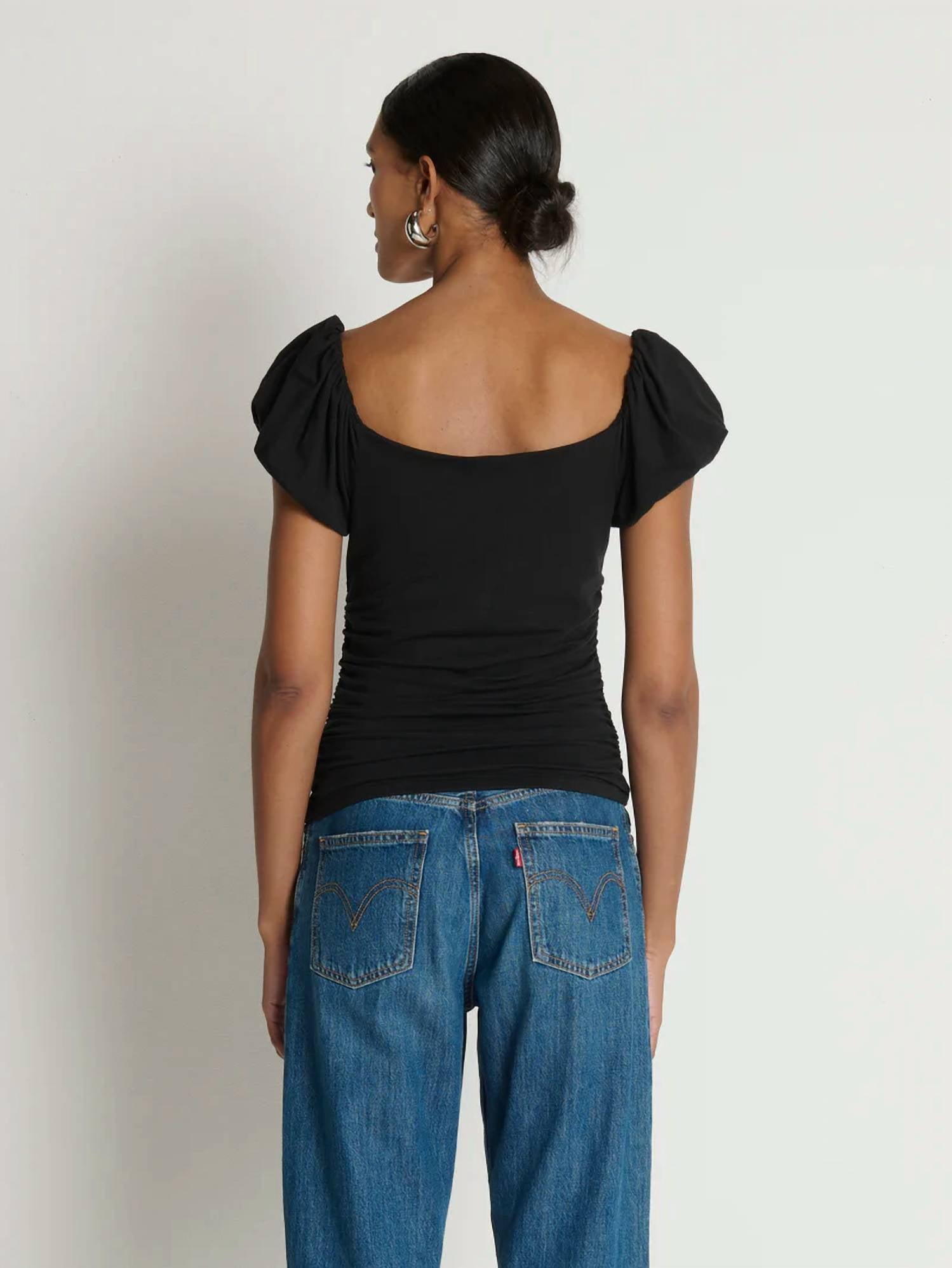 Nation Ltd - Angelica Bubble Sleeves Top