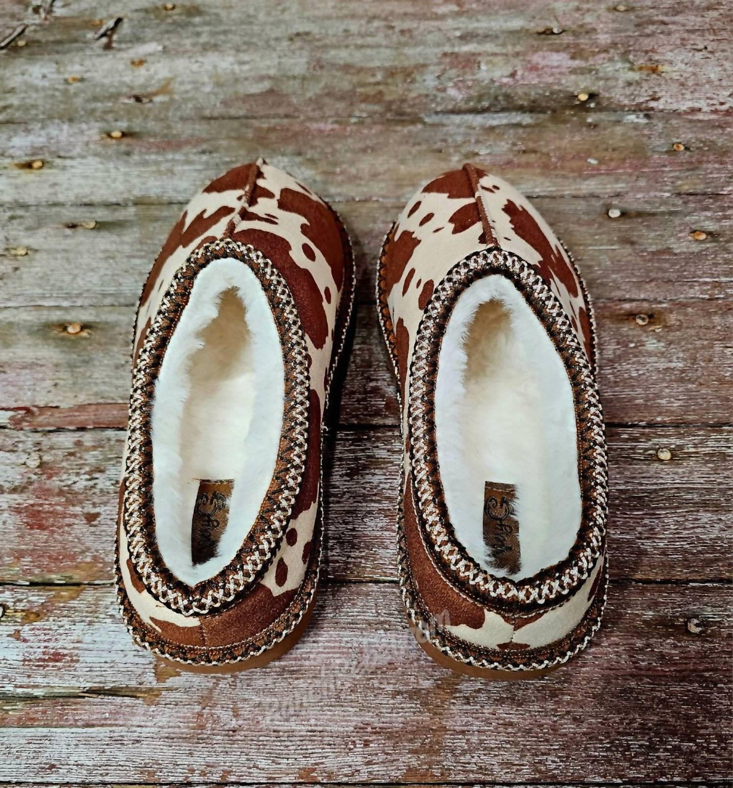 Very G - Women's Georgina Pony Print Slipper