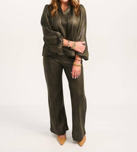 Sincerely Ours - Rio Suede Pant