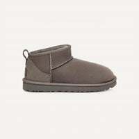 UGG Women Classic Ultra Mini Boot in grey - women's shoe - detail view