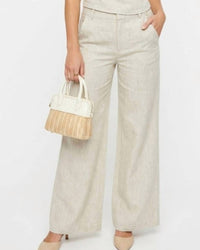 Olivaceous - Victoria Full Length Linen Pants