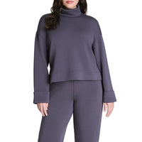 Spanx - Women's Air Essentials Cropped Turtleneck Top