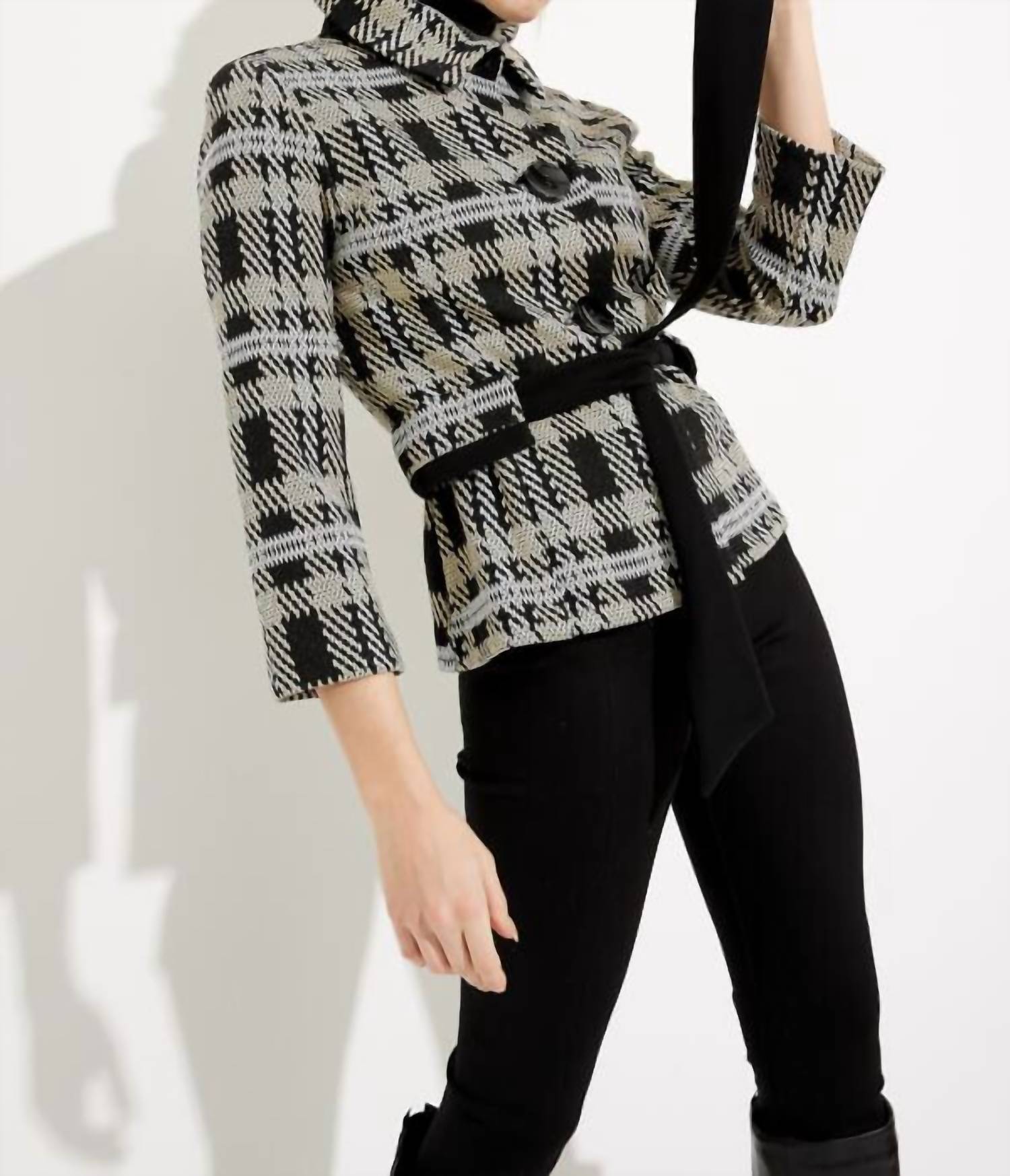 Joseph Ribkoff - Miranda Cinch Belt Jacket