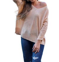 Be Cool - Flowing V-neck Sweater