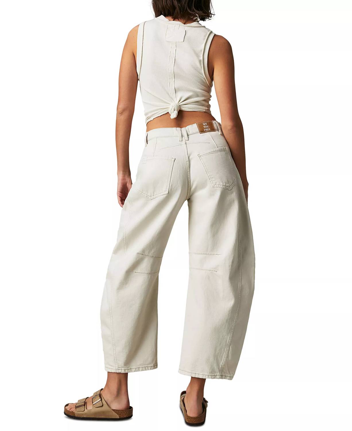 Free People - Good Luck Mid-Rise Barrel Jeans