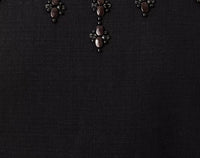 Lilly Pulitzer - Edita Embellished Stretch Dress, Noir