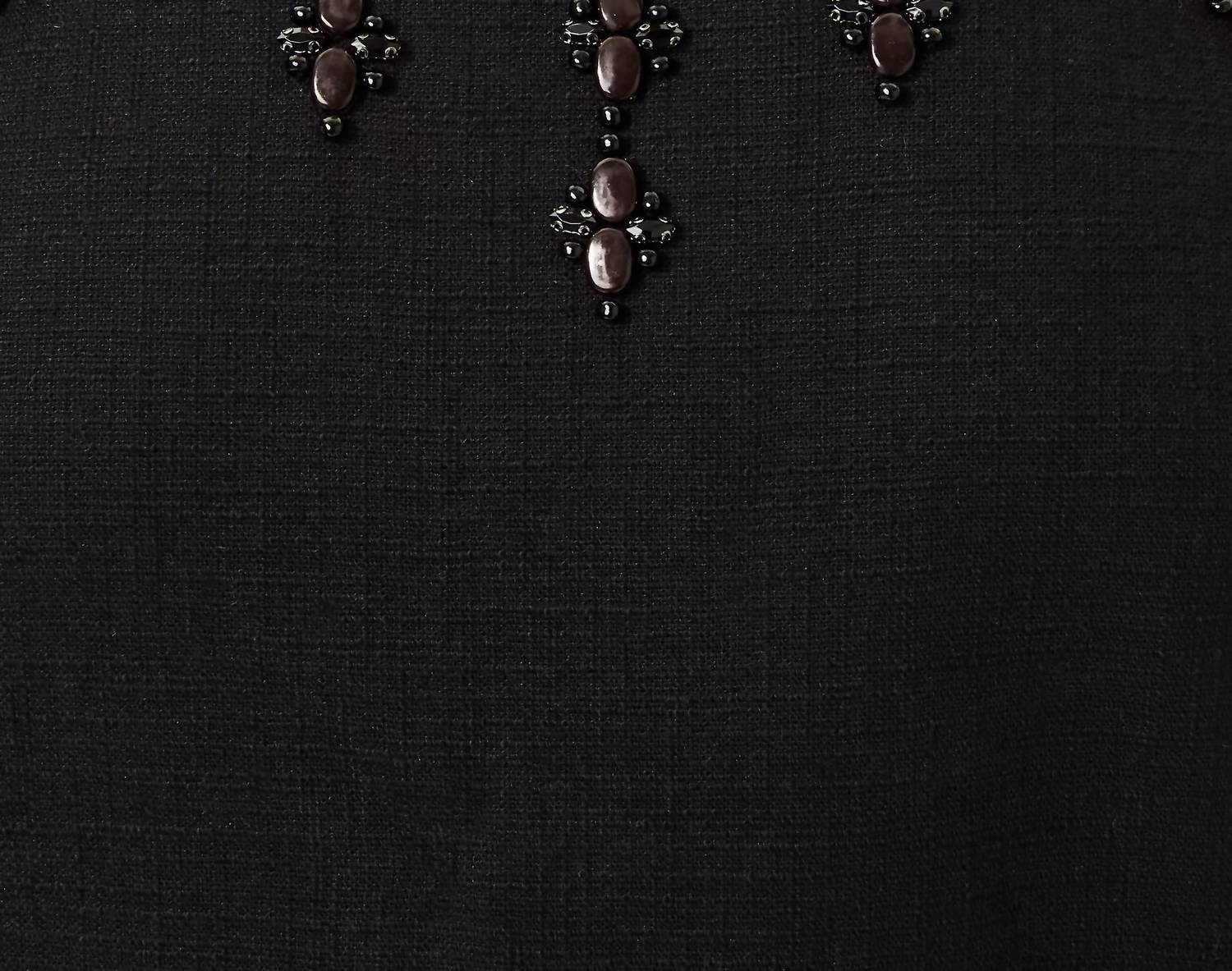 Lilly Pulitzer - Edita Embellished Stretch Dress, Noir