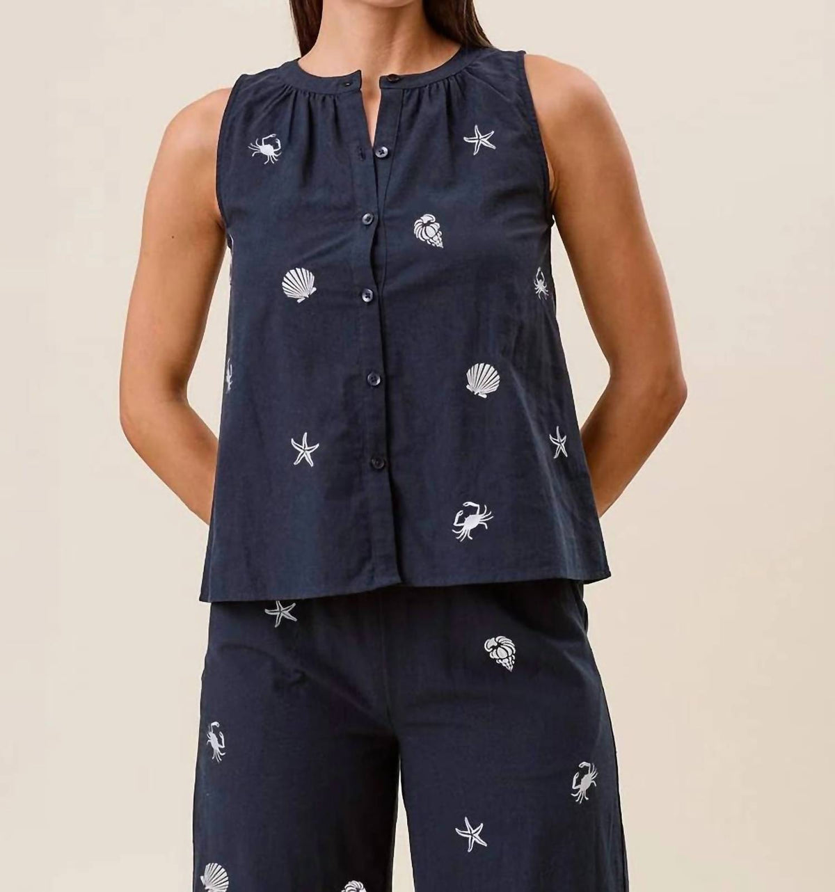 Able - Shelly Embroidered Blouse