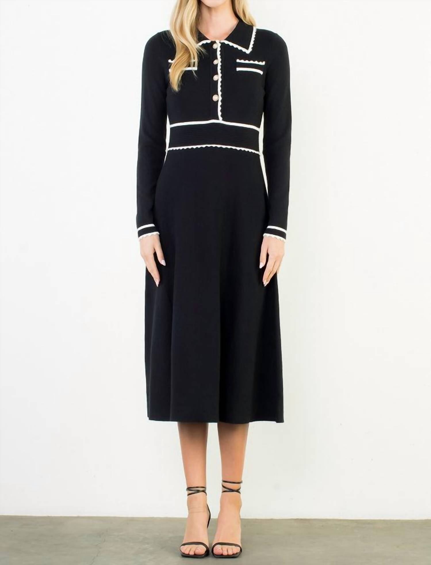 Thml - Laurie Knit Midi Dress