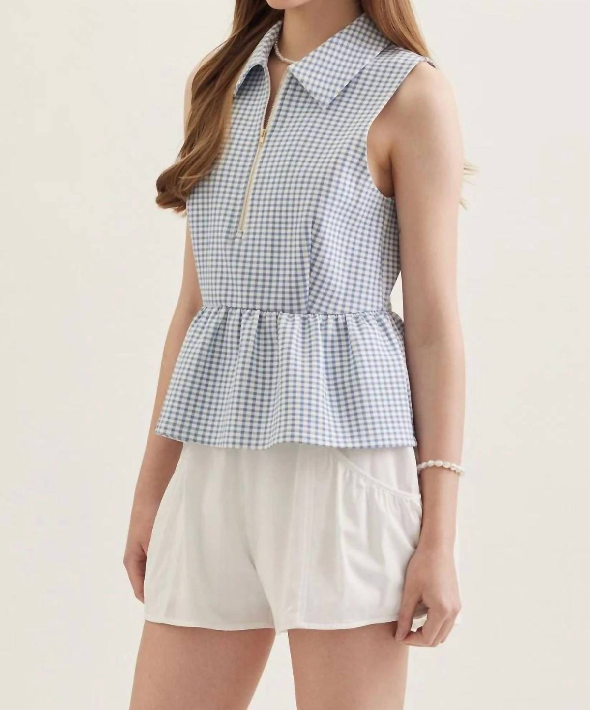 Entro - Gingham Ways Blouse