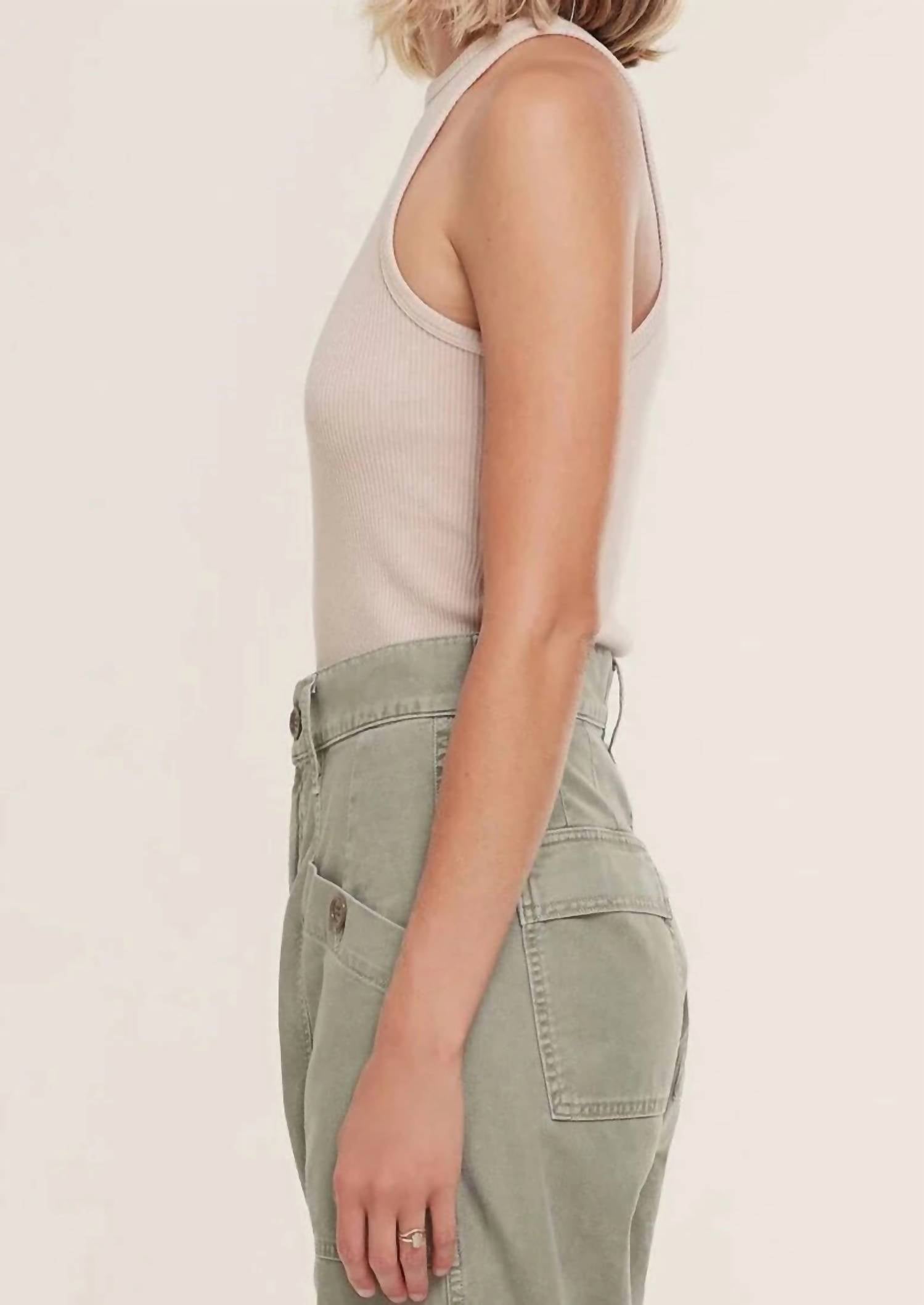 Agolde - Rianne High Neck Racerback Bodysuit