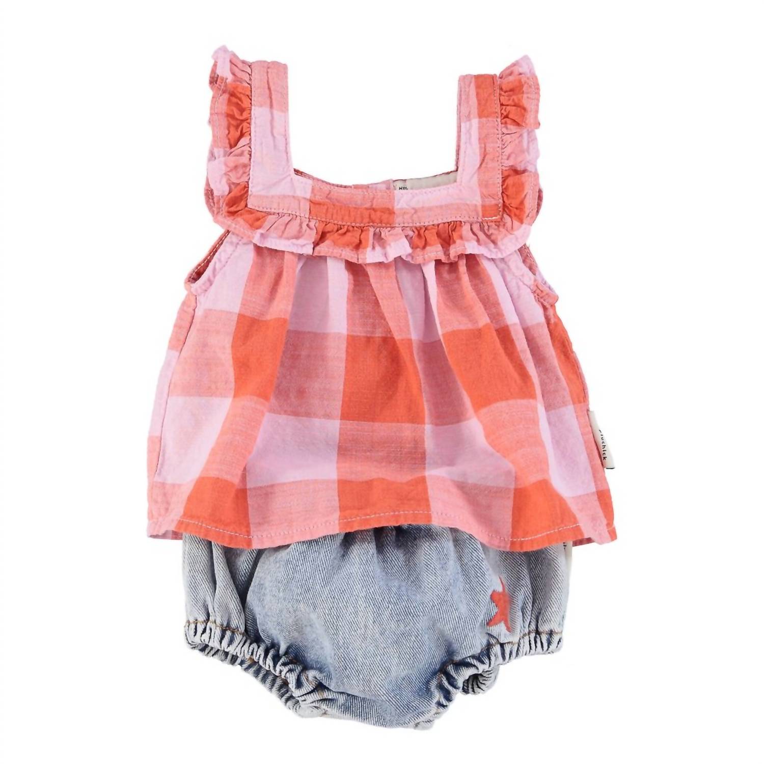Piupiuchick - Kids Girls Sleeveless Blouse