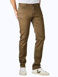 Alberto Pipe Coloured Regular Fit Jeans in military green - men's jeans - alternate view