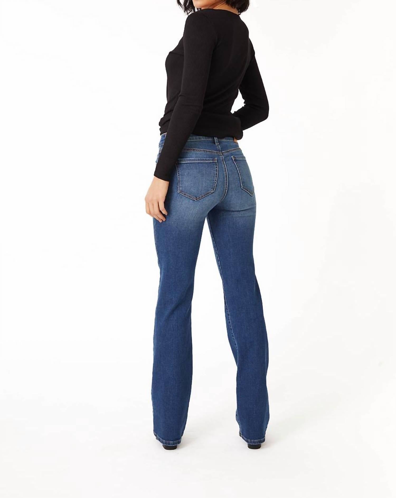 Level99 - Seamed Bootcut Jean