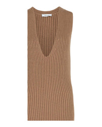Salvatore Ferragamo - Women's Sleeveless Ribbed Knit Dress