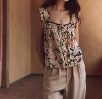 The Great. - The Victorian Pleat Tank Top