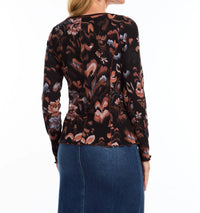 Fdj - Lottie Long Sleeve V-neck Top