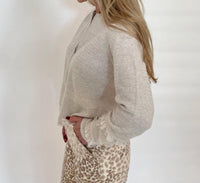 Kinross - Fringe Zip Cardigan