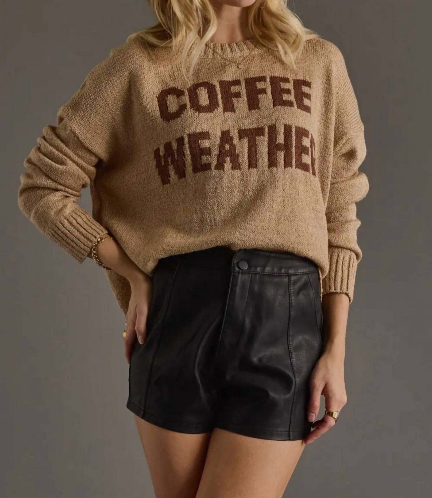 Panache Apparel - Coffee Weather Lightweight Sweater