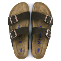 Birkenstock - Unisex Arizona Soft Footbed Suede Sandals