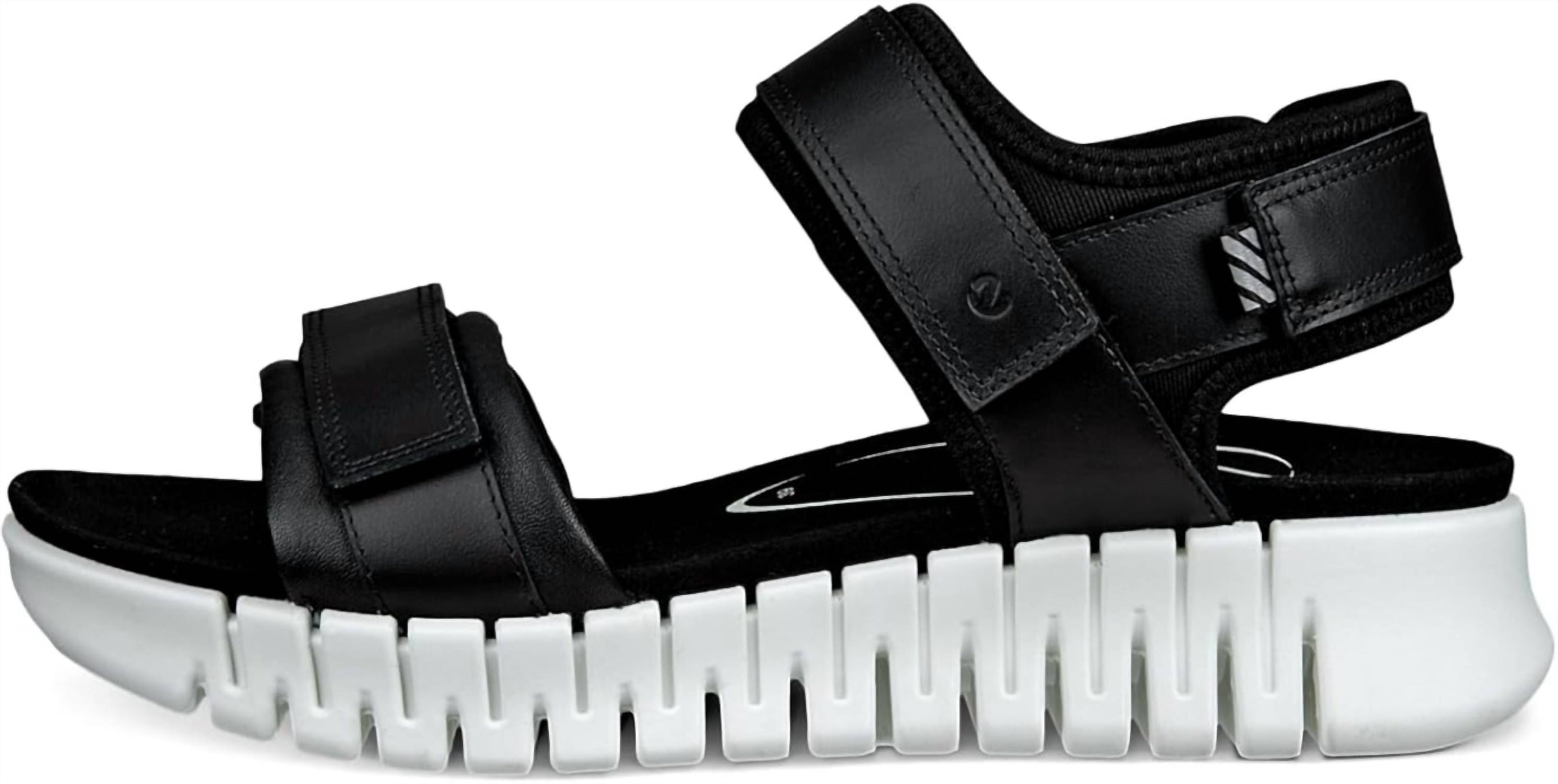 ECCO Women's Gruuv Sol Sandals in black - women's sandal