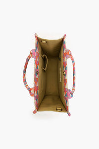 America & Beyond - Crab Shell Embelished Tote Bag