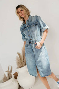 Hidden - Pixie Denim Dress