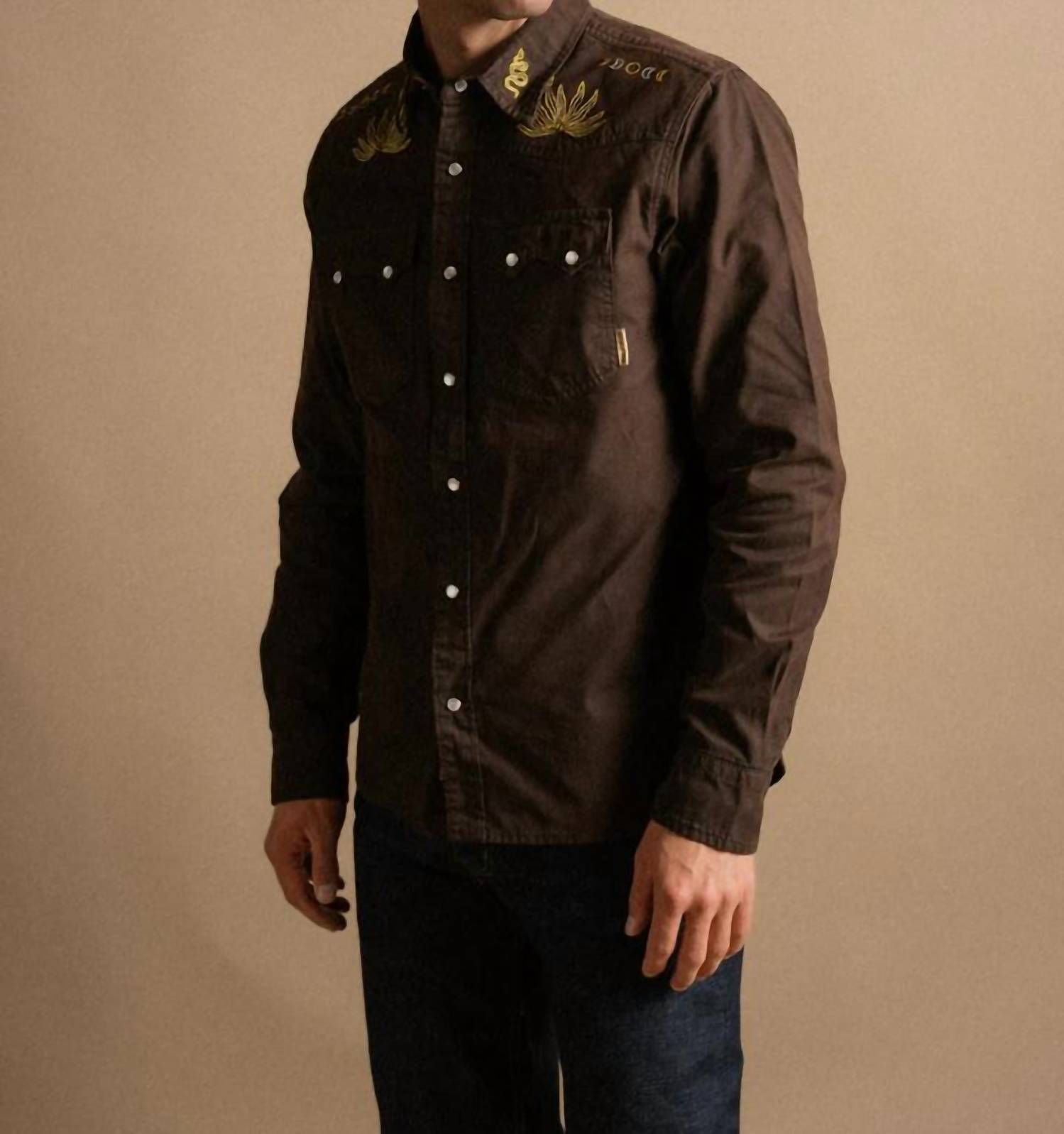 Iron & Resin - Badlands Woven Neck Label Shirt