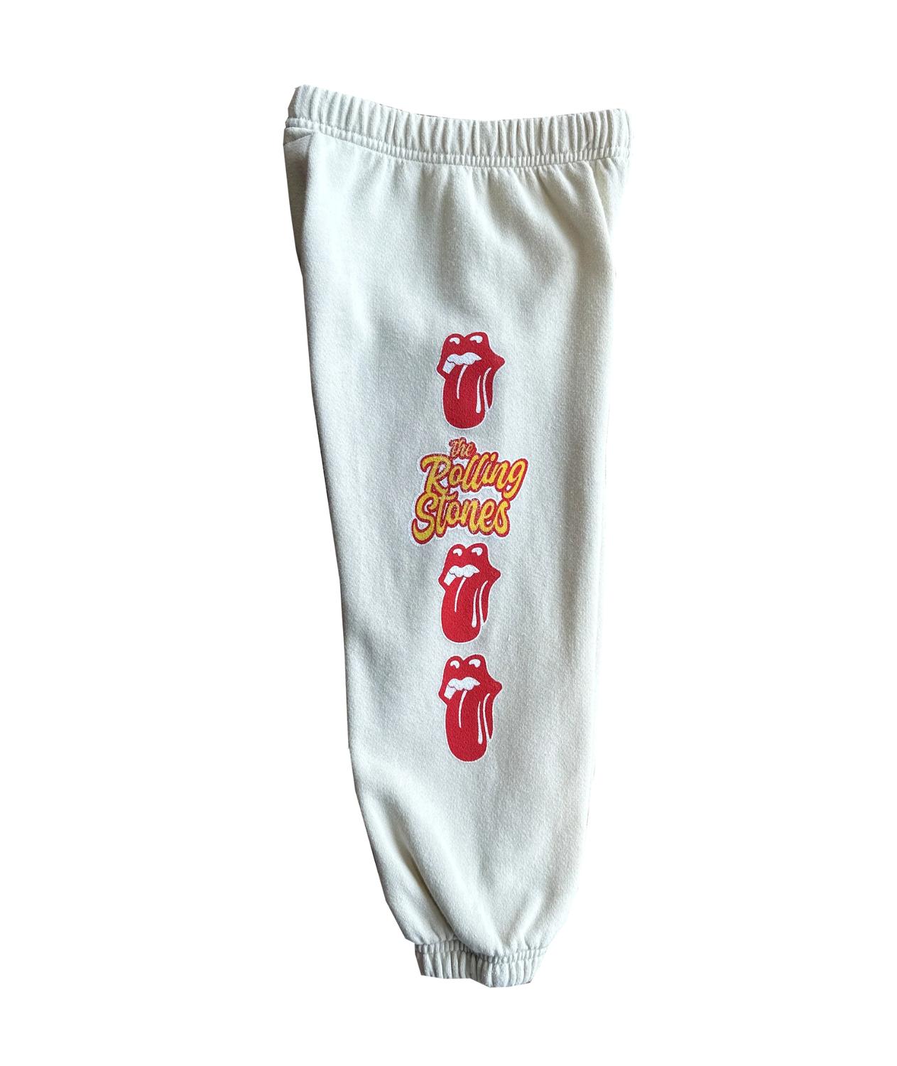 Rowdy Sprout - Girl's Rolling Stones Tongue Sweatpants