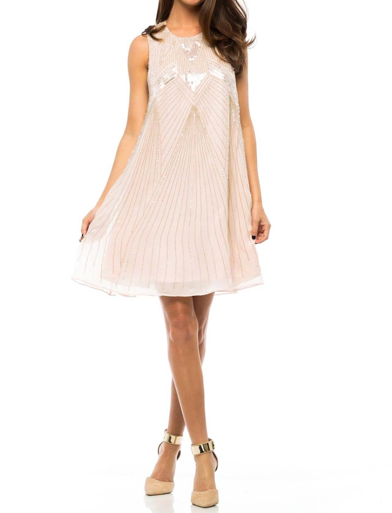 Parker - Peony Embellished Sequin Mini Dress